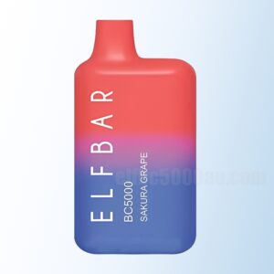 ELF BAR BC5000 Disposable 5000 Puffs Sakura Grape 650mAh