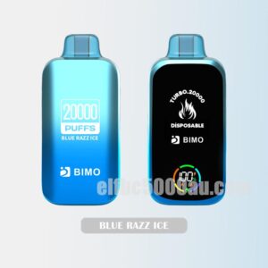 BIMO Turbo 20000 Puffs Blue Razz Ice - Icy Berry Blast