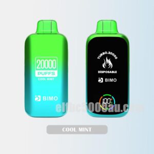 BIMO Turbo 20000 Puffs Cool Mint - Minty Coolness