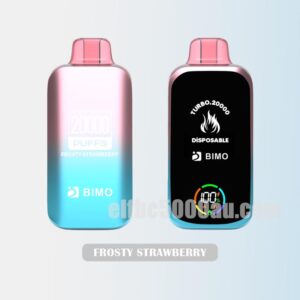 BIMO Turbo 20000 Puffs Frosty Strawberry - Frosty Berry Mix