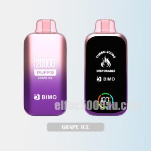 BIMO Turbo 20000 Puffs Grape Ice - Icy Grape Blast
