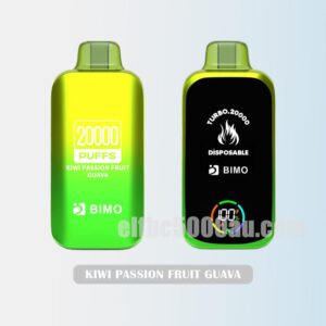 BIMO Turbo 20000 Puffs Kiwi Passion Fruit Guava - Tropical Fusion