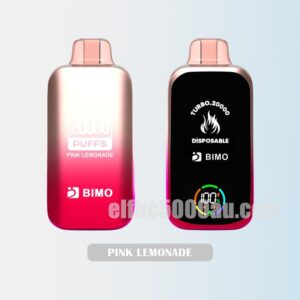BIMO Turbo 20000 Puffs Pink Lemonade - Tart Refreshment