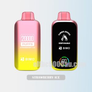 BIMO Turbo 20000 Puffs Strawberry Ice - Sweet Berry Chill