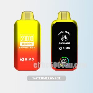 BIMO Turbo 20000 Puffs Watermelon Ice - Juicy Melon Chill