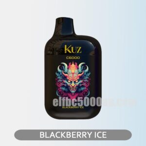 KUZ C6000 PUFFS Blackberry Ice Chill out with the tangy blackberry breeze