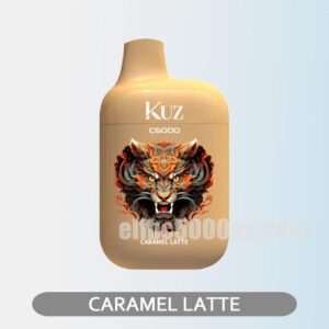 KUZ C6000 PUFFS Caramel Latte Indulge in creamy caramel latte bliss
