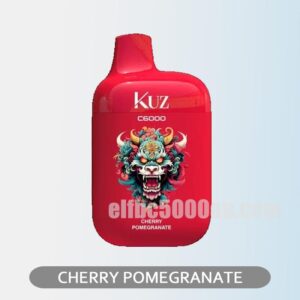 KUZ C6000 PUFFS Cherry Pomegranate A burst of cherry-pomegranate magic
