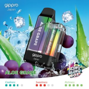 Gippro 8000 Aloe Grape: A Refreshing Fusion of Aloe and Grape Flavors