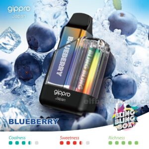Gippro 8000 Blueberry: A Sweet and Juicy Blueberry Flavor Perfect for Every Vaper