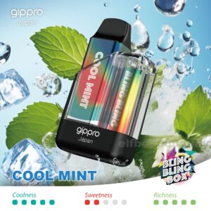 Gippro 8000 Cool Mint: A Chill, Refreshing Cool Mint Flavor for Ultimate Vaping Pleasure
