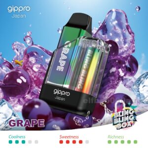 Gippro 8000 Grape: A Rich and Sweet Grape Flavor to Satisfy Your Vaping Cravings