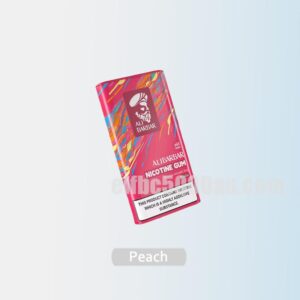 Alibarbar Nicotine Gum Peach – Sweet & Juicy Peach Rush