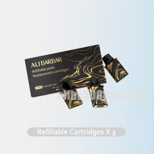 Alibarbar Refillable Cartridges X 3 – Premium Vape Cartridges