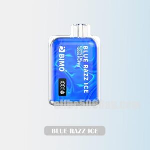 BIMO Crystal 12k Puffs Blue Razz Ice - Icy Blue Raspberry