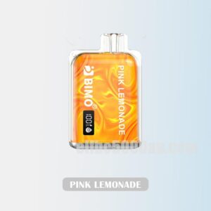 BIMO Crystal 12k Puffs Pink Lemonade - Tart Citrus Twist