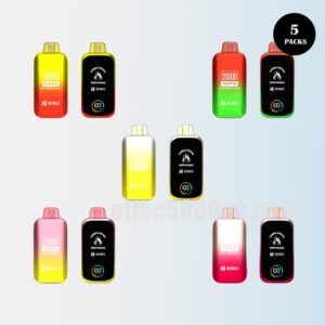 BIMO Turbo 20000 Puffs 5 Pack Maximum Vape Endurance