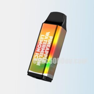 Gippro 8000 Pod Pineapple Watermelon Lemon Ice: Tropical Flavor Balanced With Refreshing Coolness