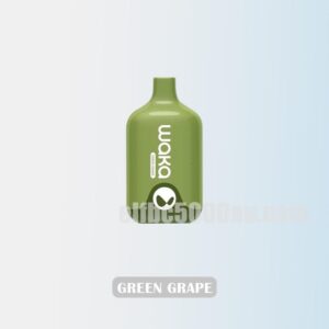 WAKA Smash 6000 Green Grape Crisp and Fresh Experience