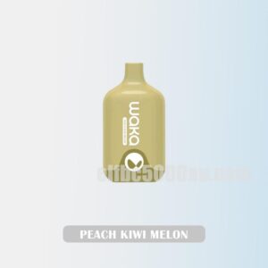 WAKA Smash 6000 Peach Kiwi Melon Sweet, Fruity Taste