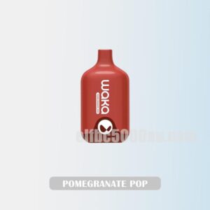 WAKA Smash 6000 Pomegranate Pop Bold, Juicy Flavor
