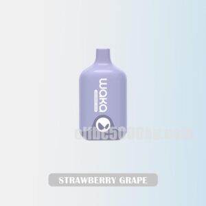 WAKA Smash 6000 Strawberry Grape Sweet and Tangy Fusion