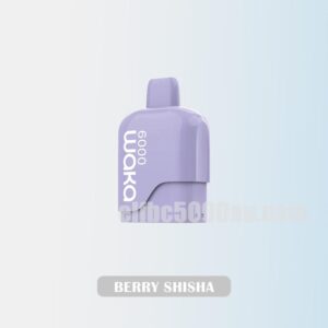 WAKA Somatch Pod 6000 Berry Shisha Lush Vape Experience