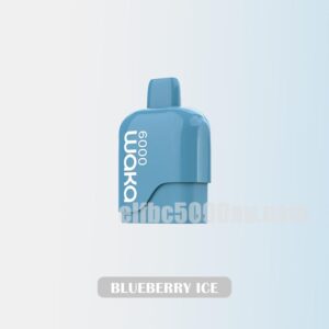 WAKA Somatch Pod 6000 Blueberry Ice Refreshing Fruity Chill