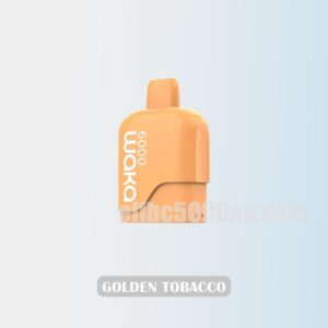 WAKA Somatch Pod 6000 Golden Tobacco Rich Smoky Experience