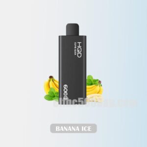 HQD Cuvie Slick 6000 Banana Ice - Smooth Banana with a Cooling Ice Kick