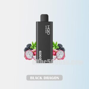 HQD Cuvie Slick 6000 Black Dragon - Rich, Bold, and Mysterious Flavor