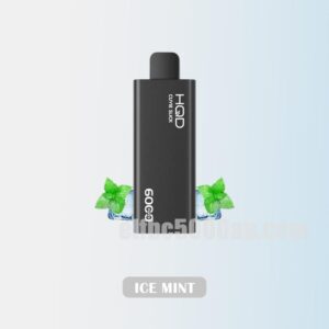 HQD Cuvie Slick 6000 Ice Mint - A Cool Minty Burst for Refreshing Vaping