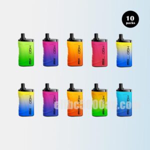 HQD Titan 7000 Puffs 10 Pack Enjoy Smooth and Rich Vape Hits