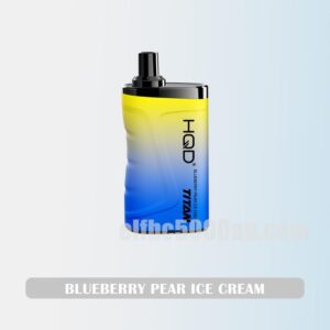 HQD Titan 7000 Blueberry Pear Ice Cream - Creamy Pear and Sweet Blueberry Blend
