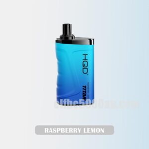 HQD Titan 7000 Raspberry Lemon - Tart Raspberry and Zesty Lemon Combo