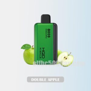 HQD Miracle 8000 Double Apple - Crisp Apples with a Sweet and Smooth Taste