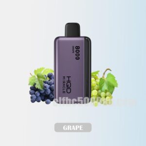 HQD Miracle 8000 Grape - A Sweet, Full-bodied Grape Flavor in Every Puff