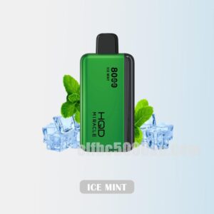 HQD Miracle 8000 Ice Mint - Fresh Mint Flavor with a Cool Breeze