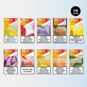 Relx Infinity Pods 10 Packs for Ultimate Vaping Pleasure