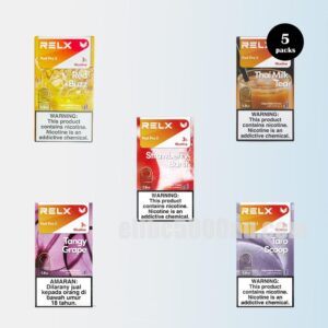 5 Packs Relx Infinity Pods for Enhanced Vaping Satisfaction