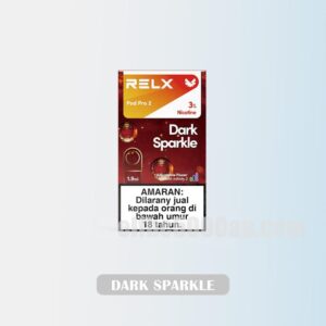 RELX Infinity 2 Pod Dark Sparkle - Rich Cherry with a Shimmering Finish