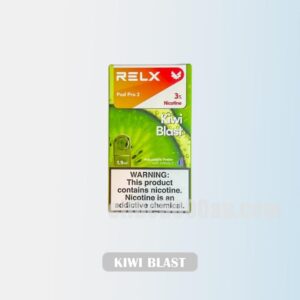 RELX Infinity 2 Pod Kiwi Blast - Tangy Kiwi Packed with Flavor