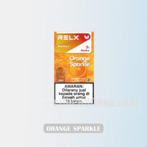 RELX Infinity 2 Pod Orange Sparkle - Zesty Orange with a Light Sparkle