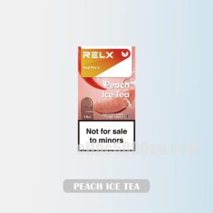 RELX Infinity 2 Pod Peach Ice Tea - Icy Peach Tea with a Refreshing Twist
