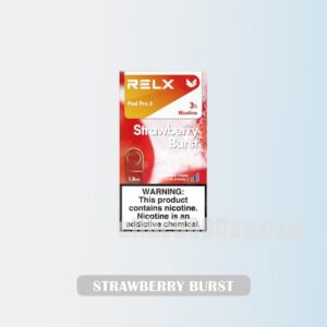 RELX Infinity 2 Pod Strawberry Burst - A Burst of Juicy Strawberry