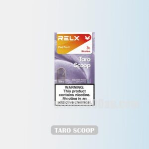 RELX Infinity 2 Pod Taro Scoop - Smooth & Creamy Taro Flavor Scoop