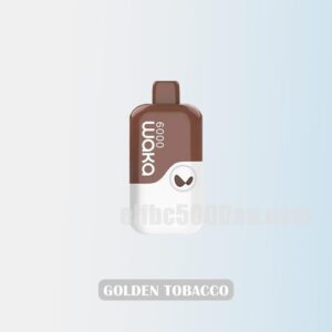 WAKA Somatch Kit 6000 Golden Tobacco Smooth and Rich