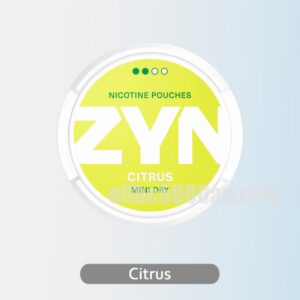 ZYN Mini Dry Citrus 3MG - Zesty Citrus Taste for a Fresh and Tangy Burst