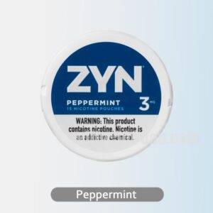 ZYN Peppermint 3MG - Sharp and Cool Peppermint for a Crisp Feel