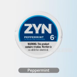 ZYN Peppermint 6MG - Bold Peppermint with Intense Nicotine Power